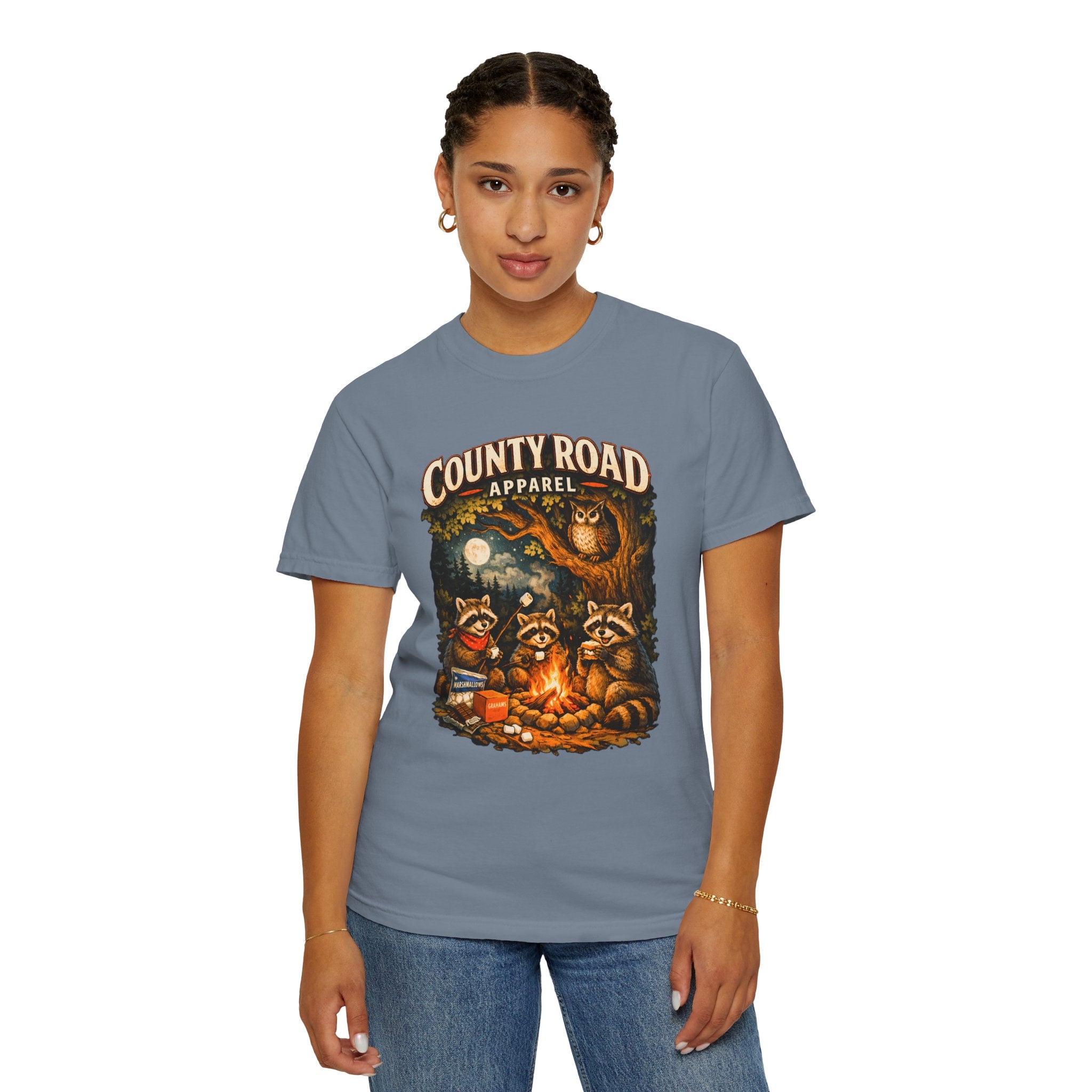 CRA Raccoons at the Campfire Tee