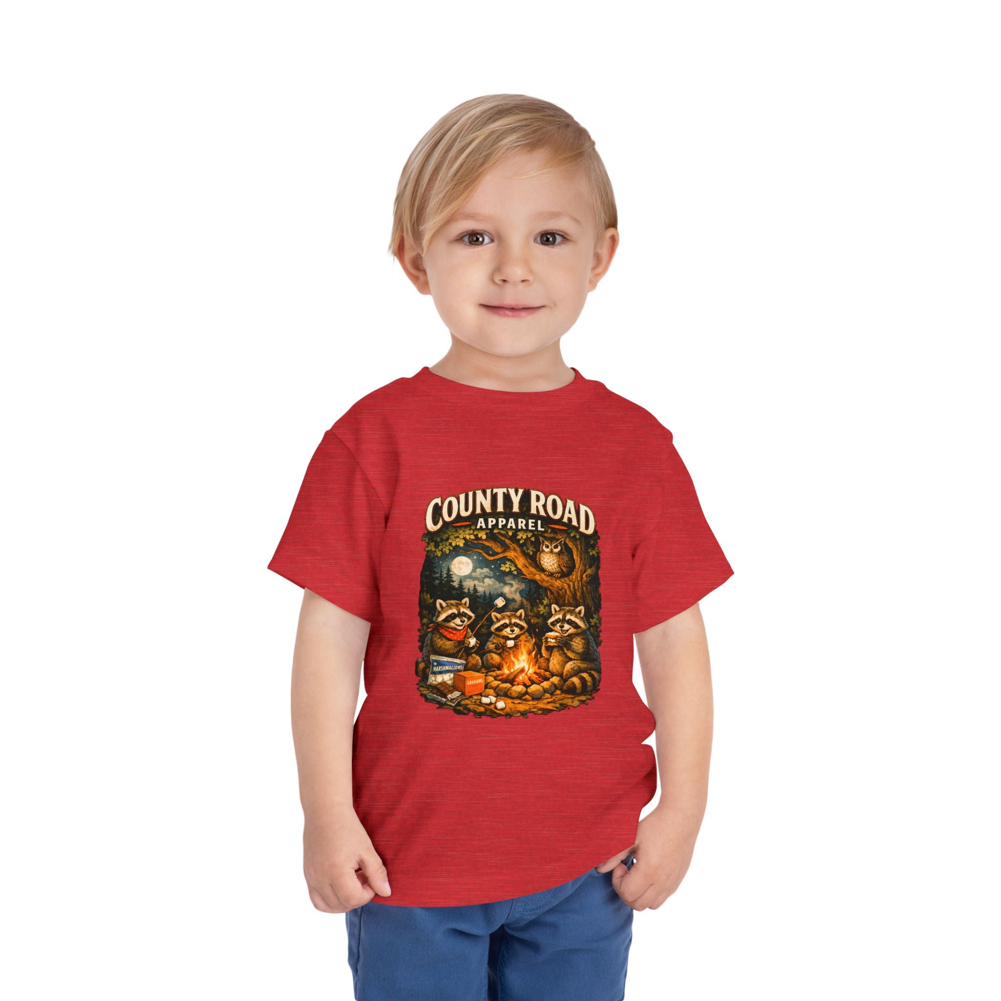 CRA Racoons by the Campfire Toddler Tee
