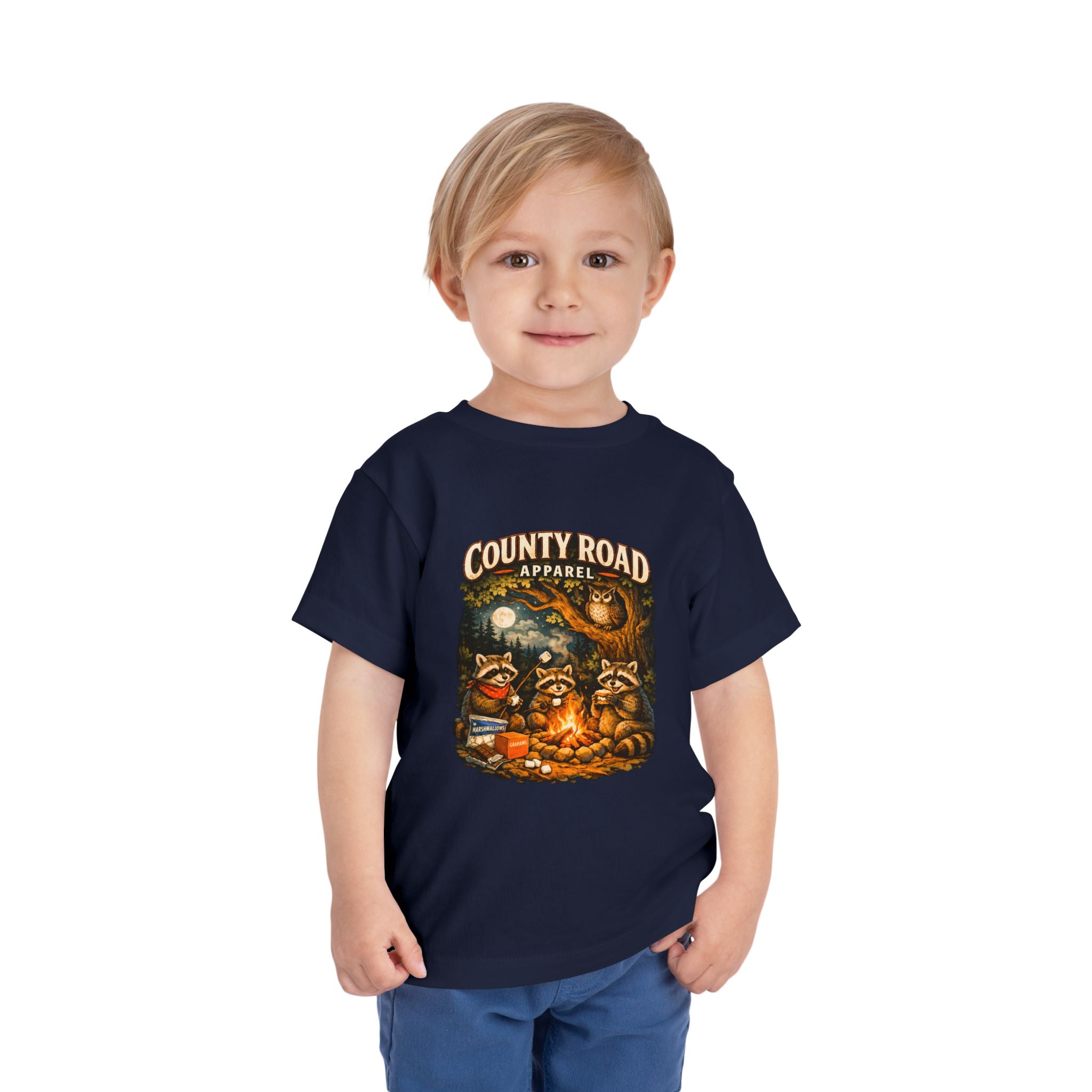 CRA Racoons by the Campfire Toddler Tee