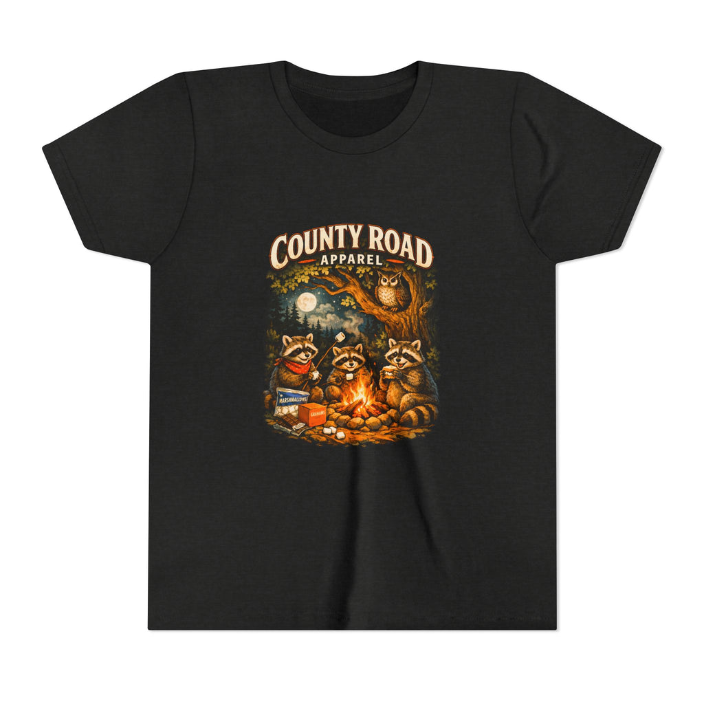 CRA Raccoons by the Campfire Youth Tee
