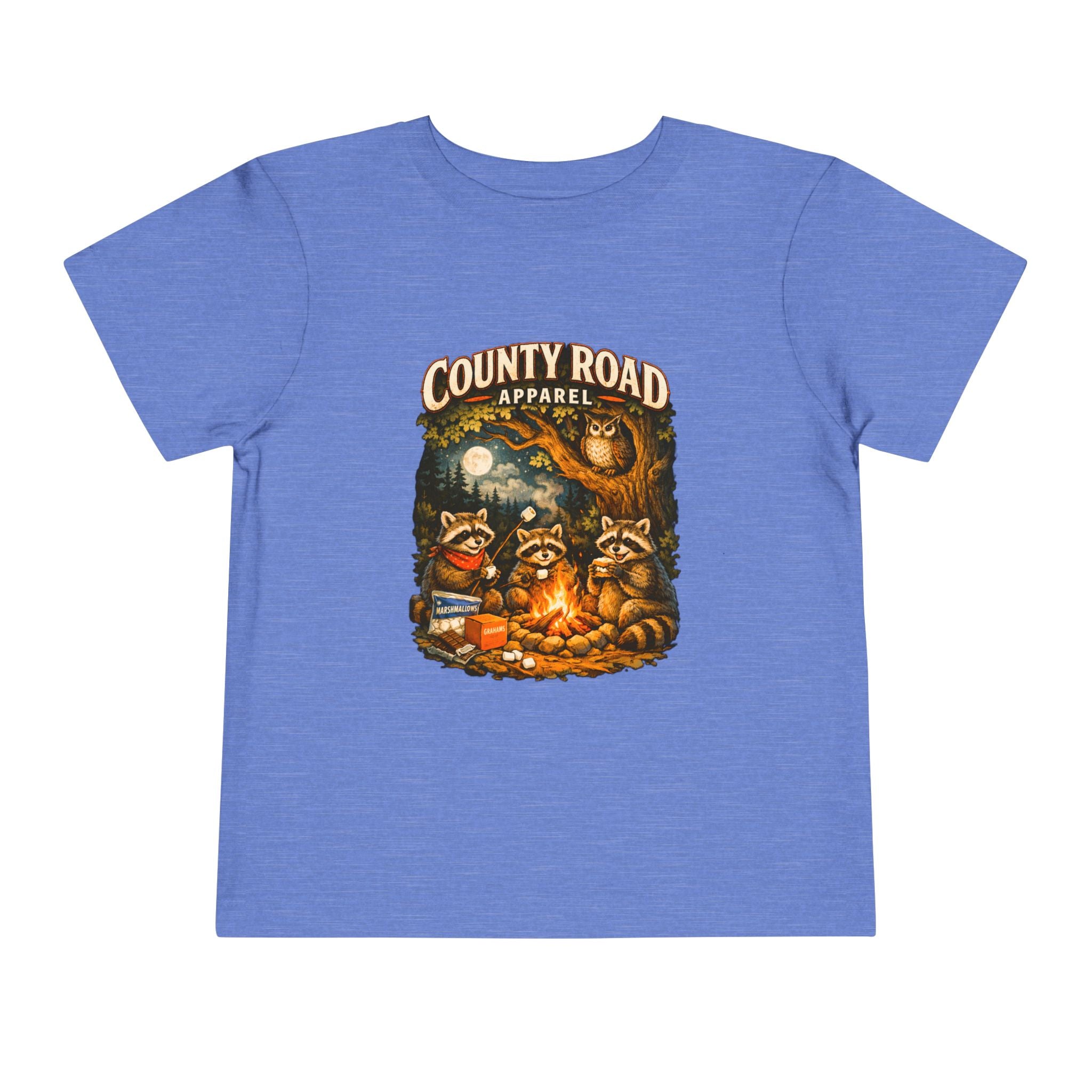 CRA Racoons by the Campfire Toddler Tee