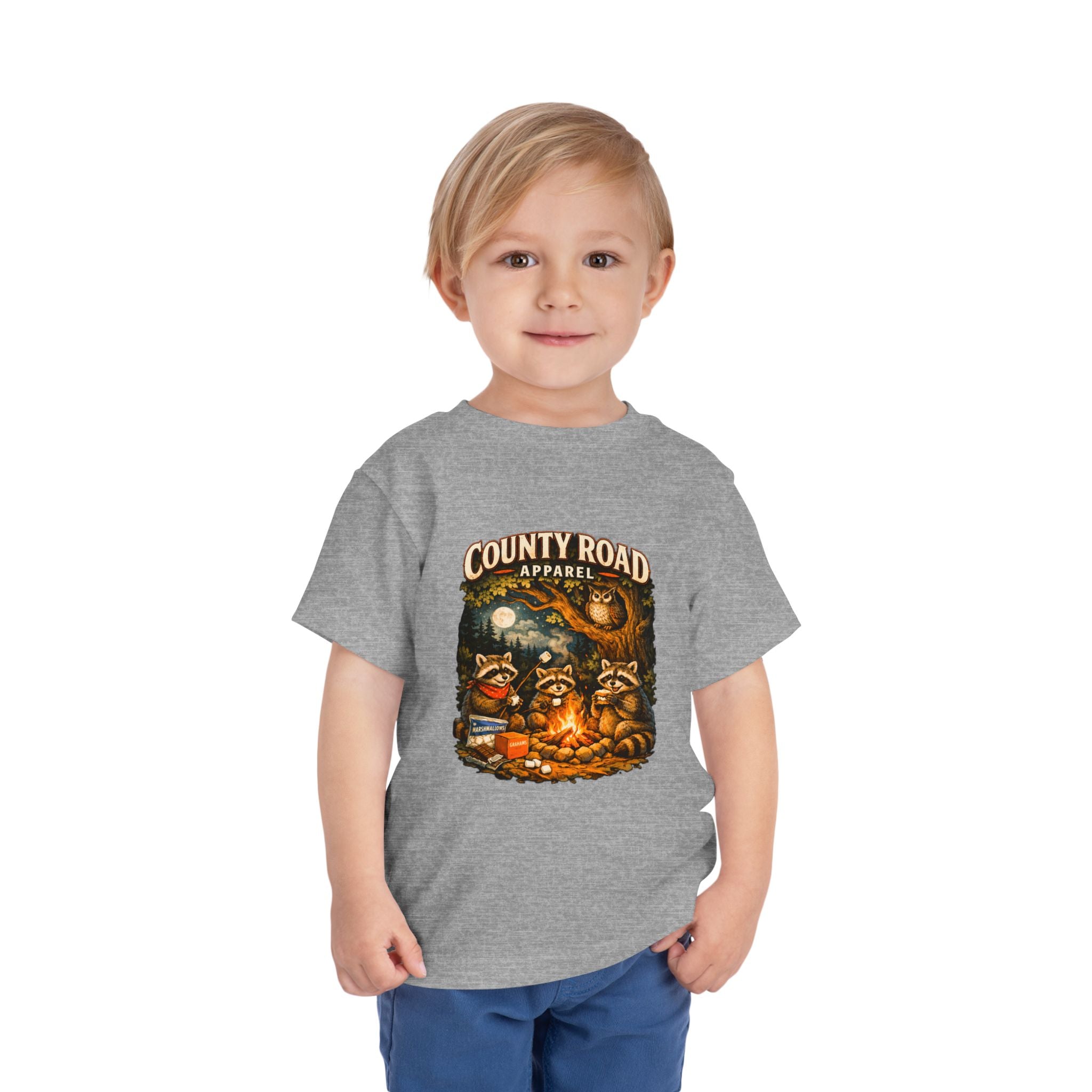 CRA Racoons by the Campfire Toddler Tee