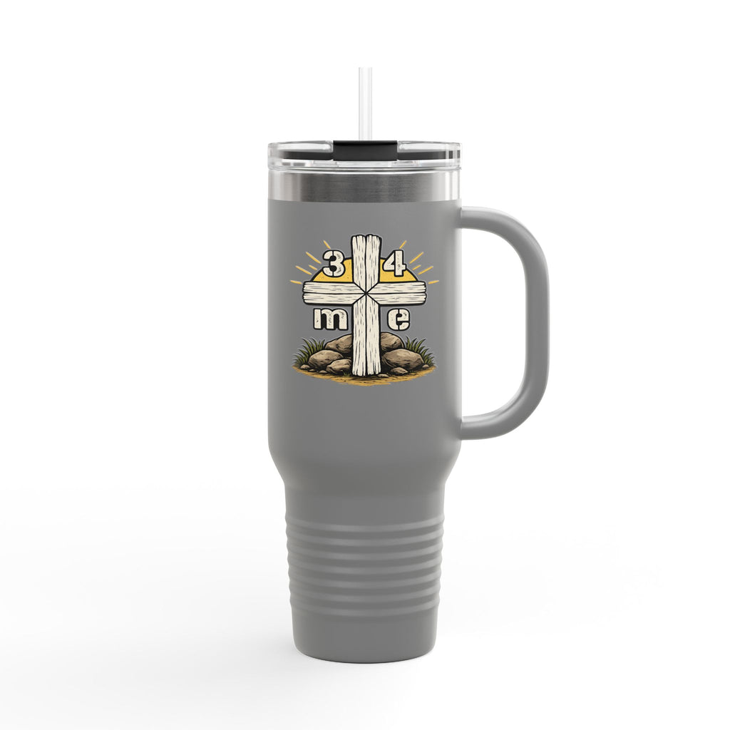 3 4 Me Trinity Cross 40oz Insulated Travel Mug