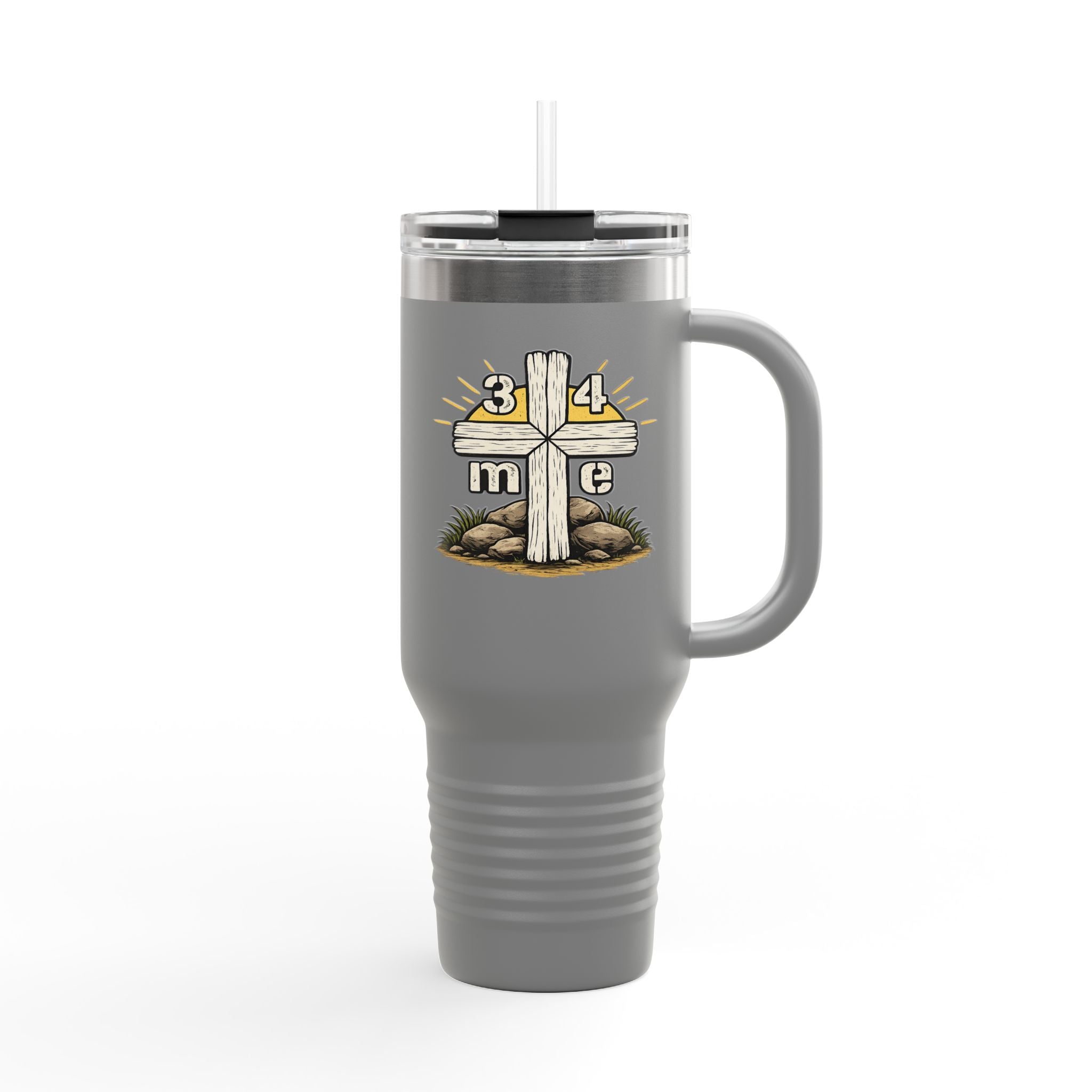 3 4 Me Trinity Cross 40oz Insulated Travel Mug