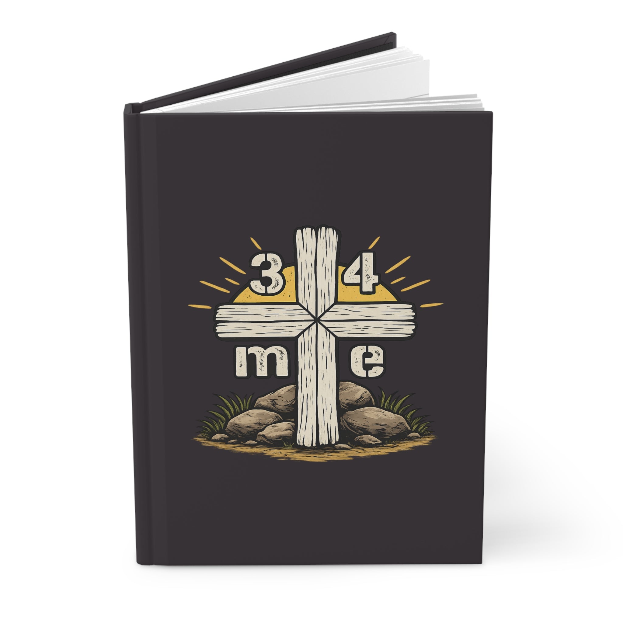 3 4 Me Trinity Cross Faith Journal Hardcover