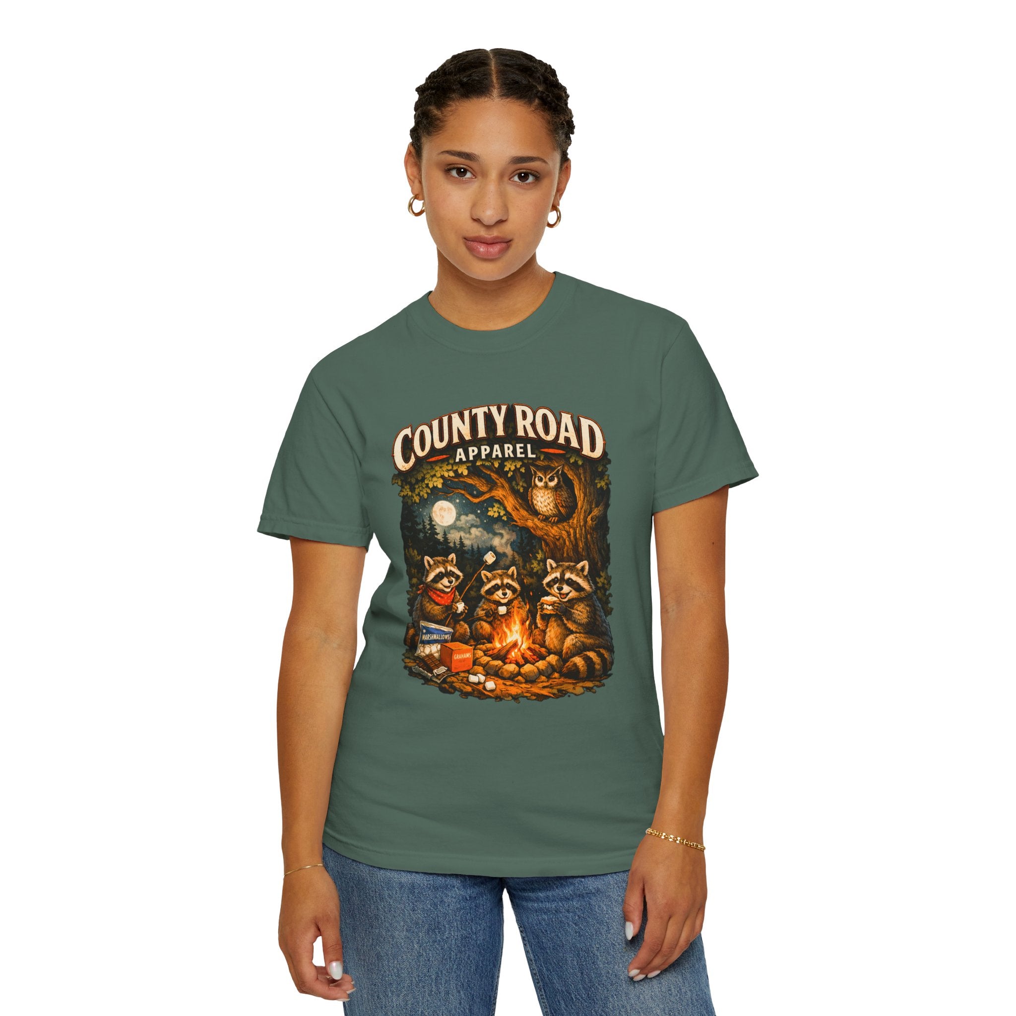 CRA Raccoons at the Campfire Tee