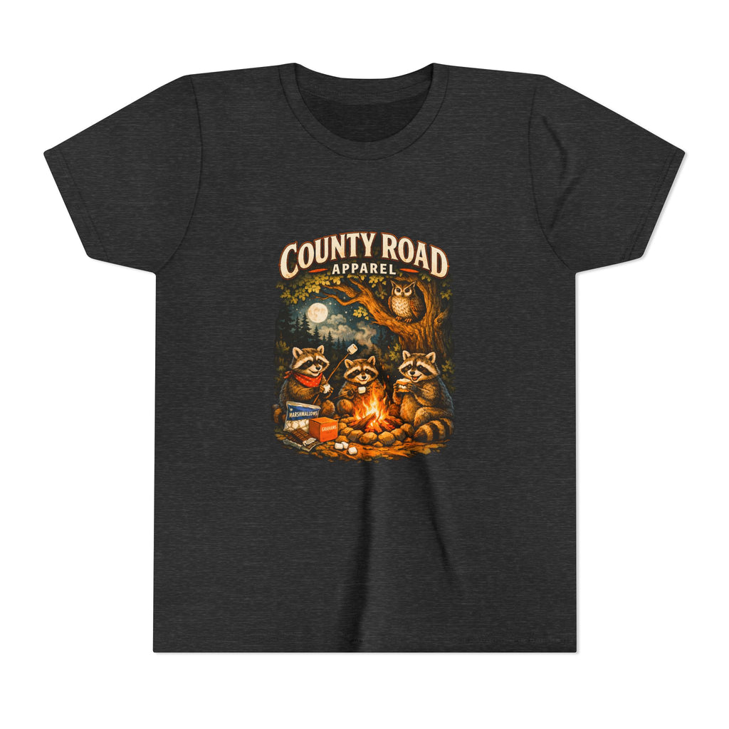 CRA Raccoons by the Campfire Youth Tee