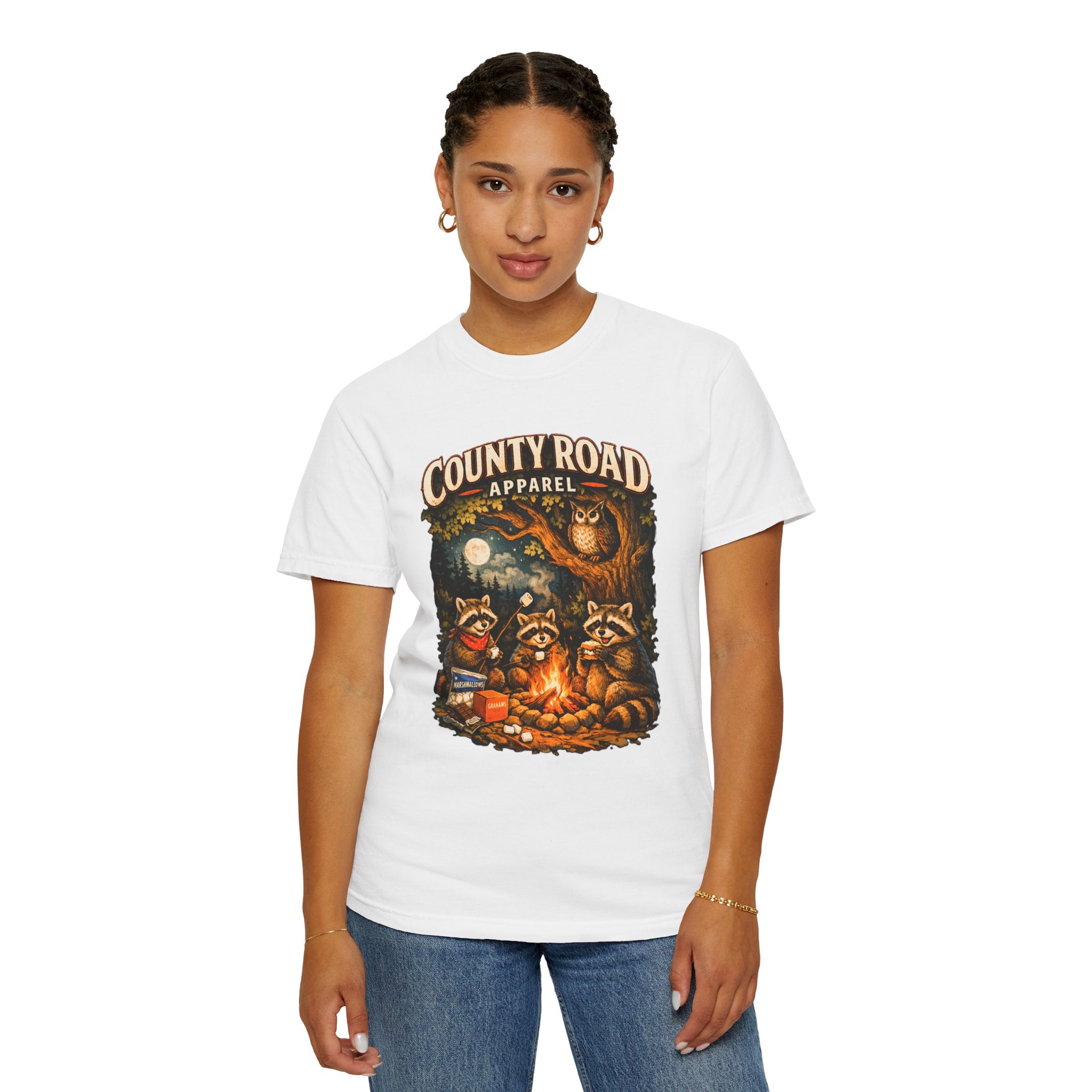 CRA Raccoons at the Campfire Tee