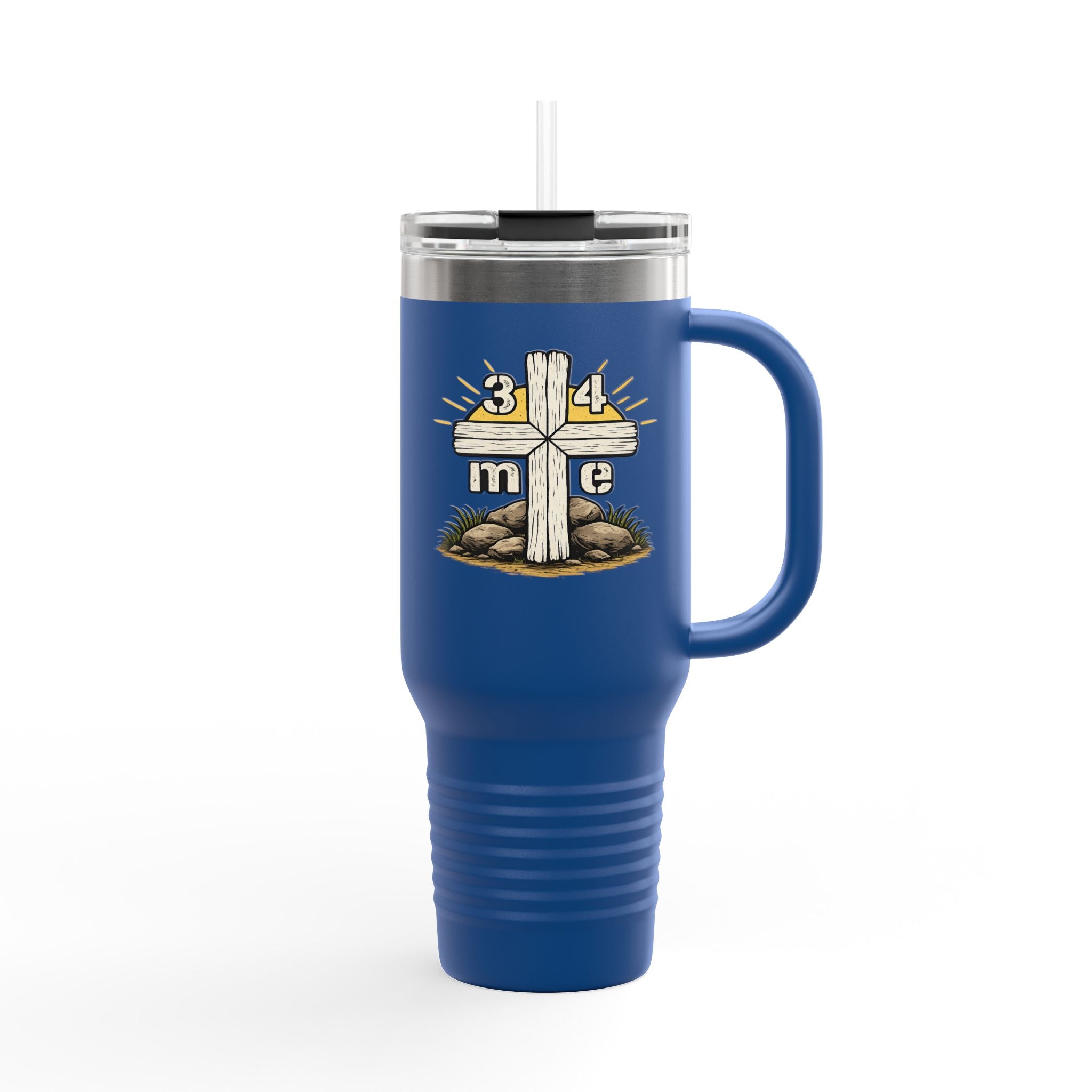 3 4 Me Trinity Cross 40oz Insulated Travel Mug