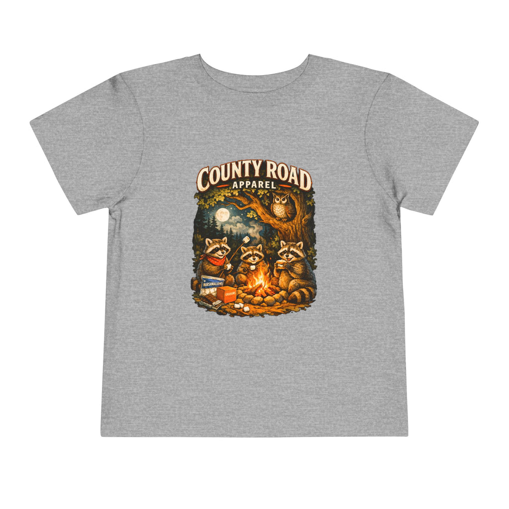 CRA Racoons by the Campfire Toddler Tee