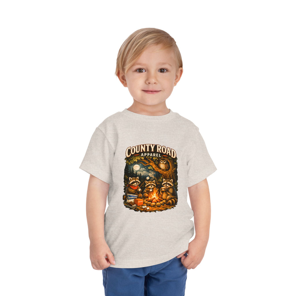 CRA Racoons by the Campfire Toddler Tee