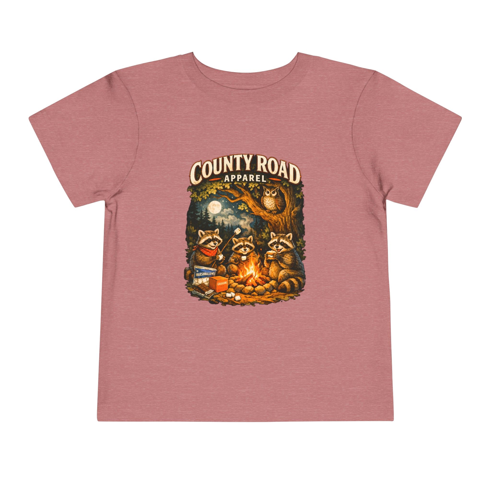 CRA Racoons by the Campfire Toddler Tee