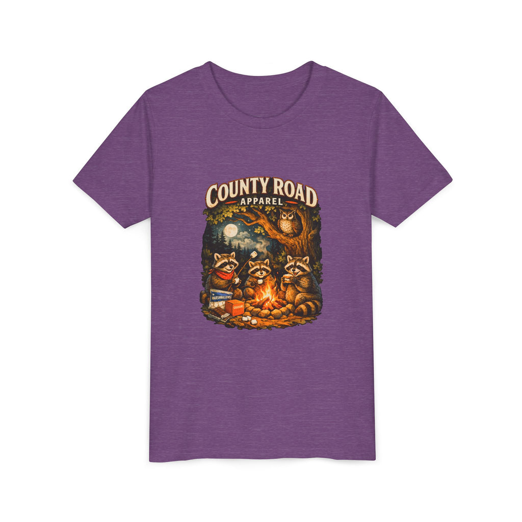 CRA Raccoons by the Campfire Youth Tee