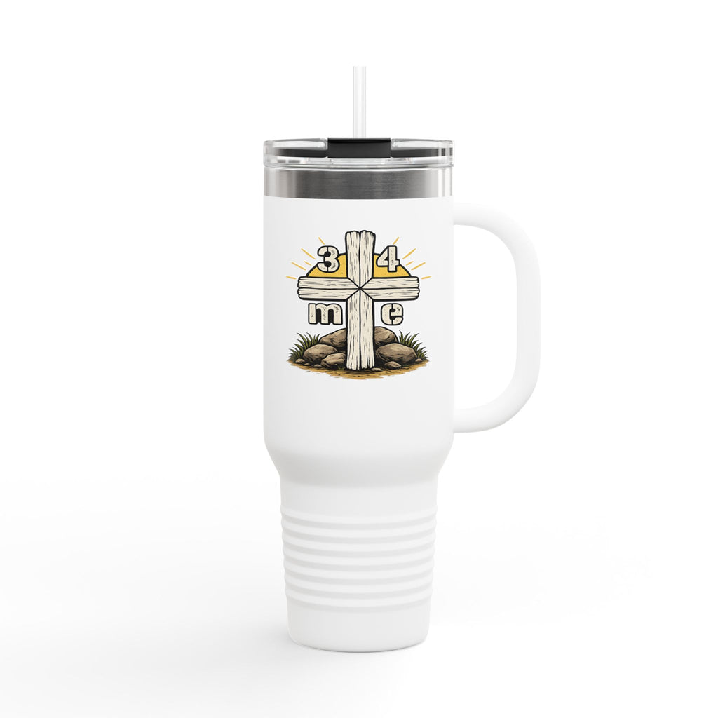3 4 Me Trinity Cross 40oz Insulated Travel Mug