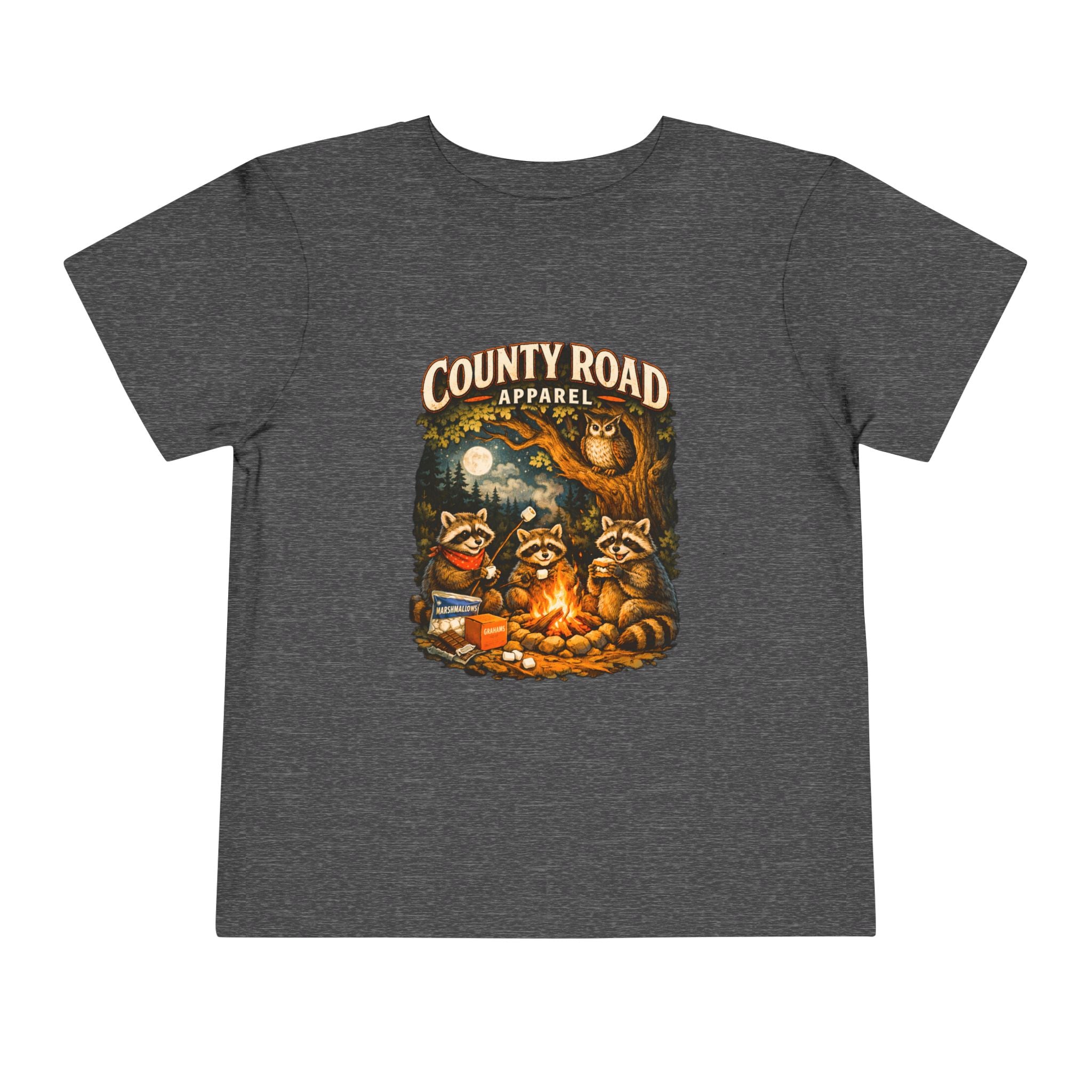 CRA Racoons by the Campfire Toddler Tee