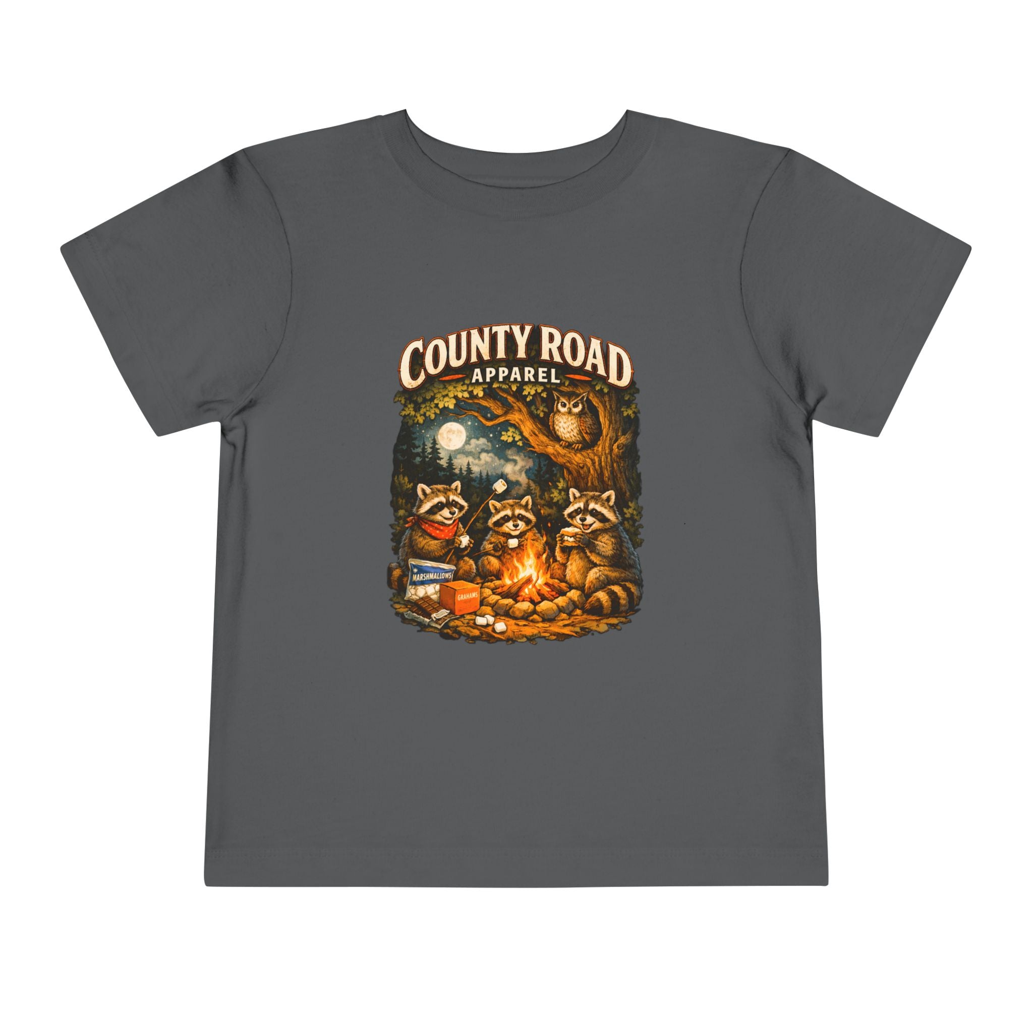 CRA Racoons by the Campfire Toddler Tee