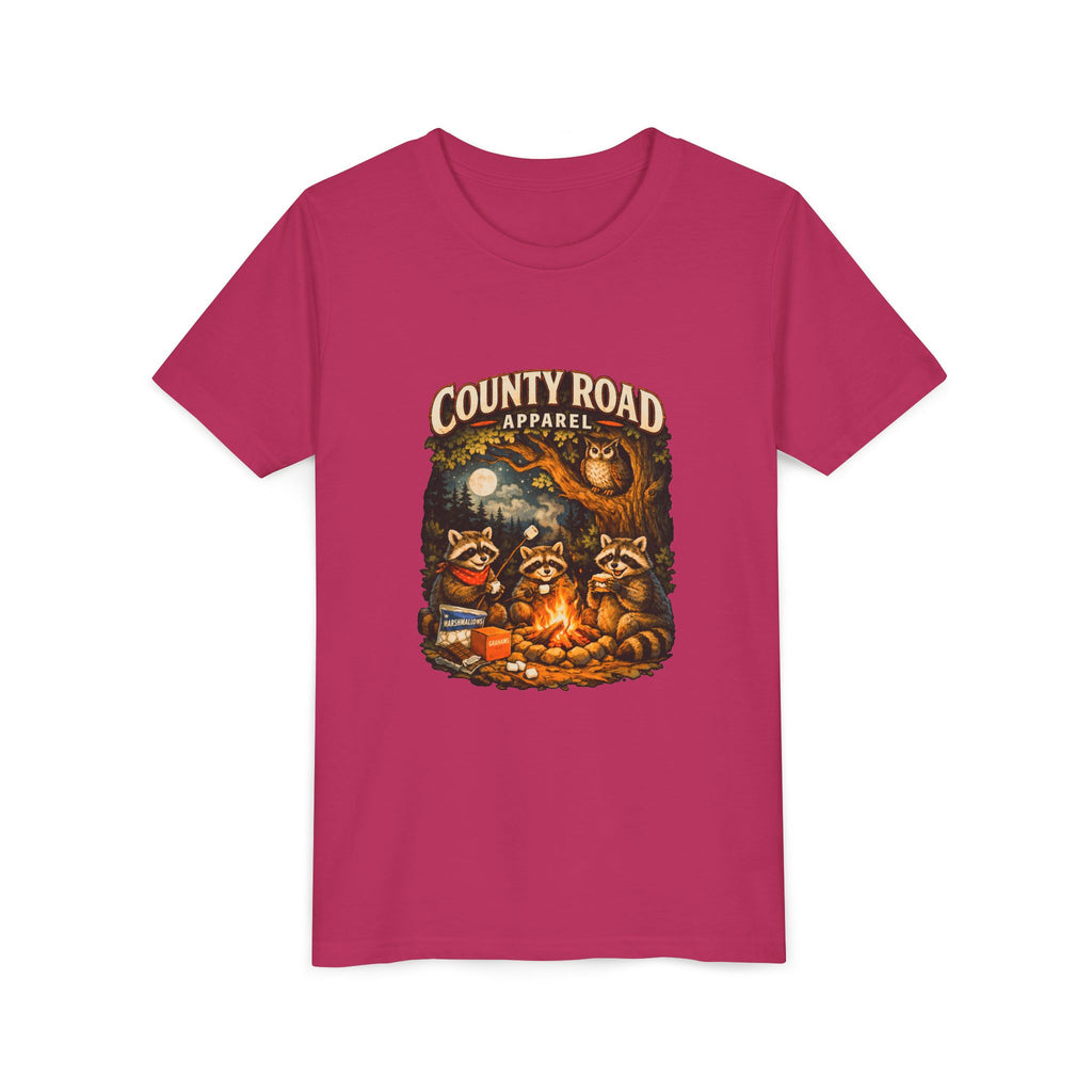 CRA Raccoons by the Campfire Youth Tee