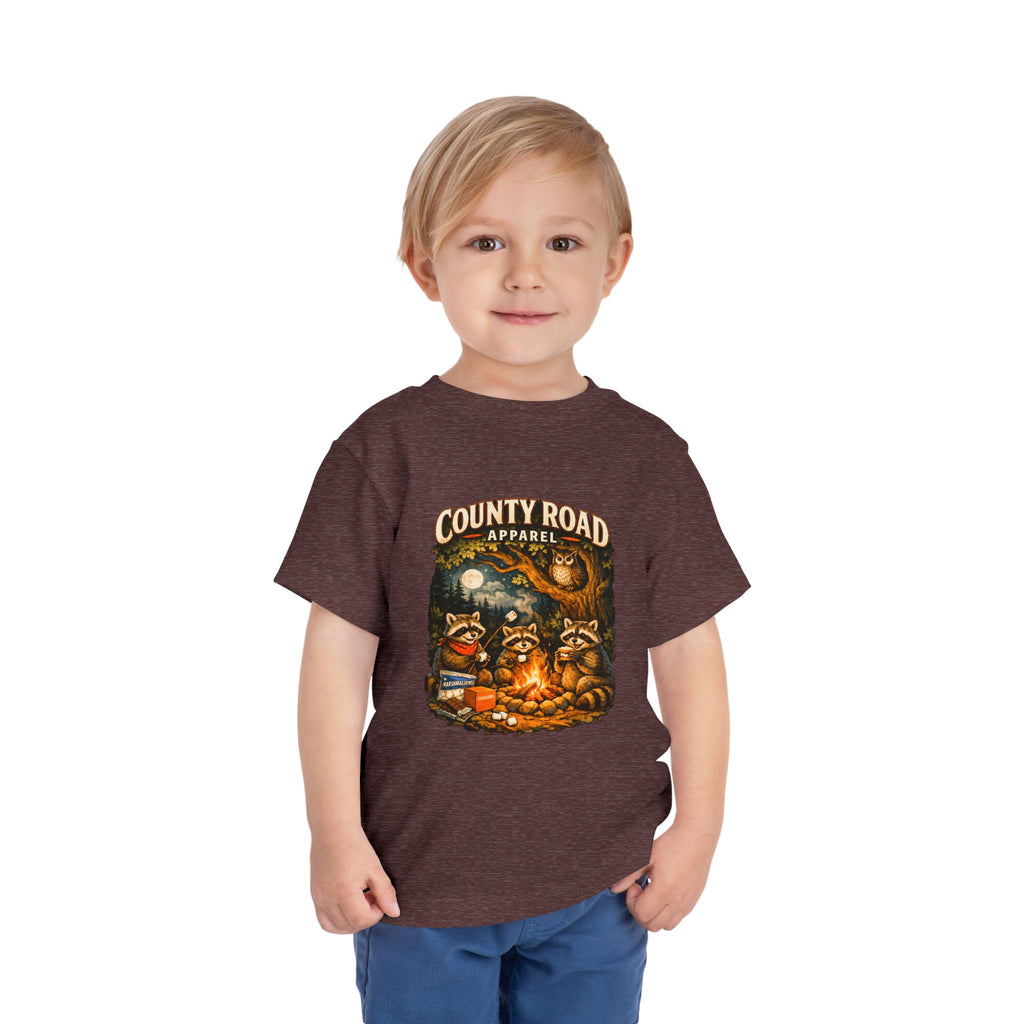 CRA Racoons by the Campfire Toddler Tee