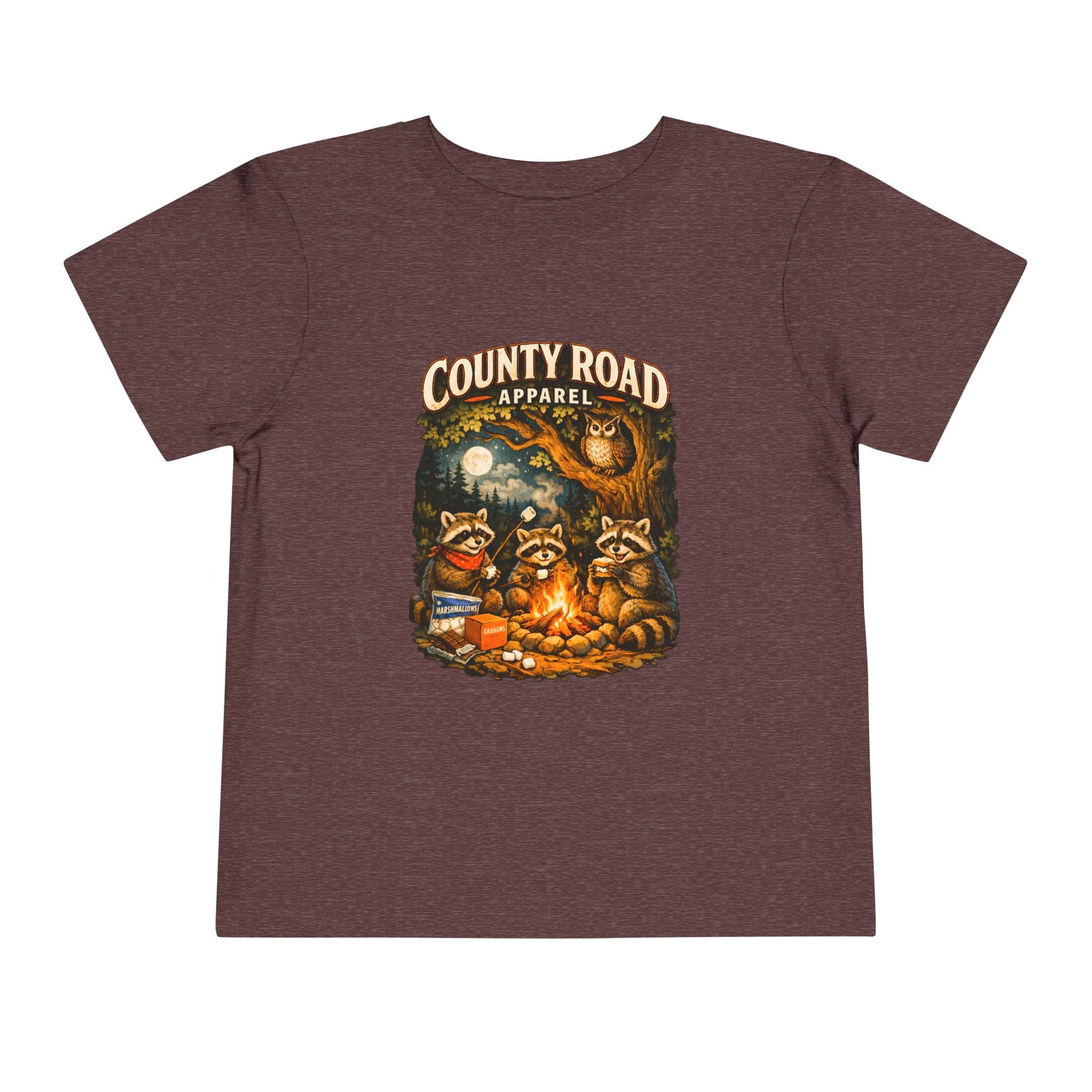CRA Racoons by the Campfire Toddler Tee