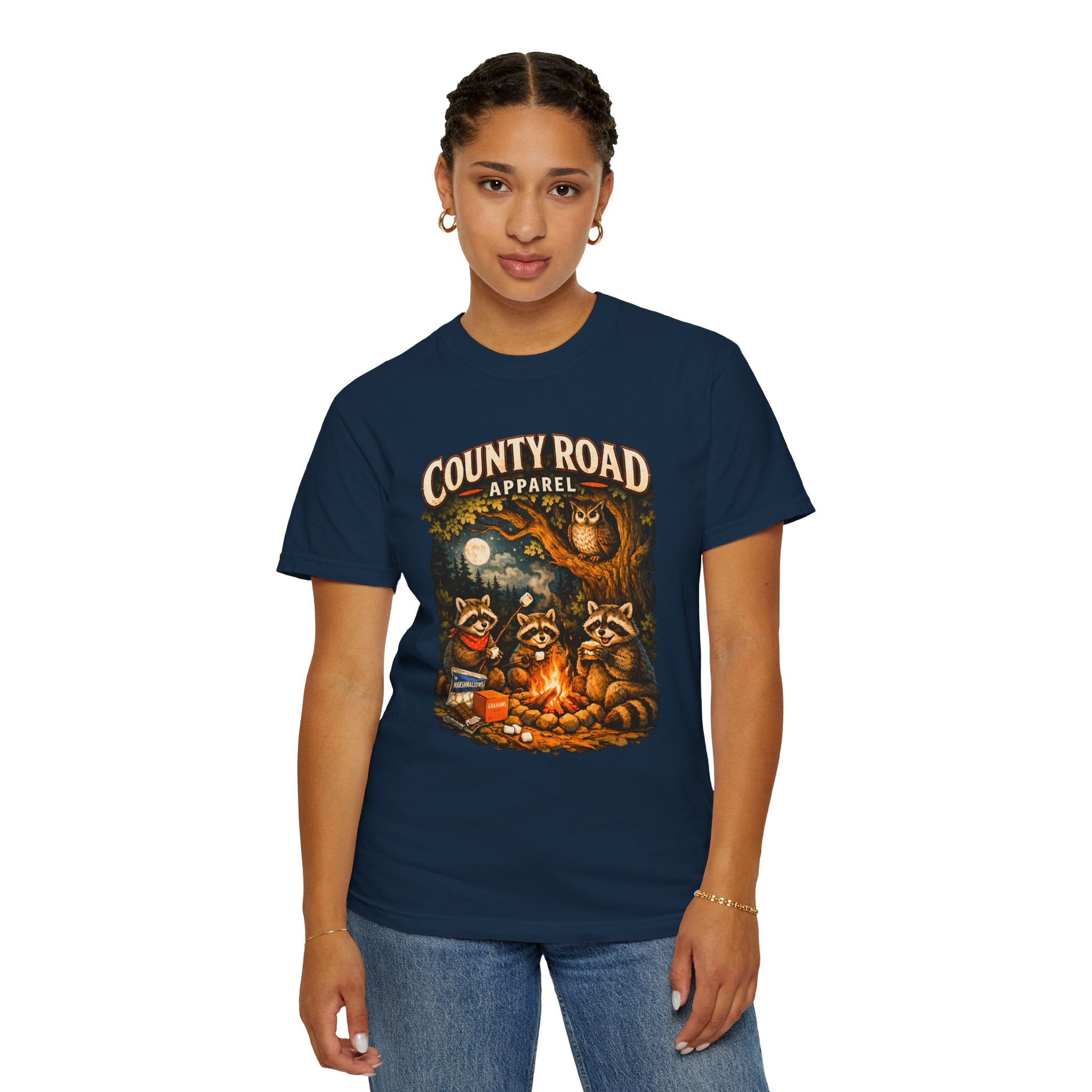 CRA Raccoons at the Campfire Tee
