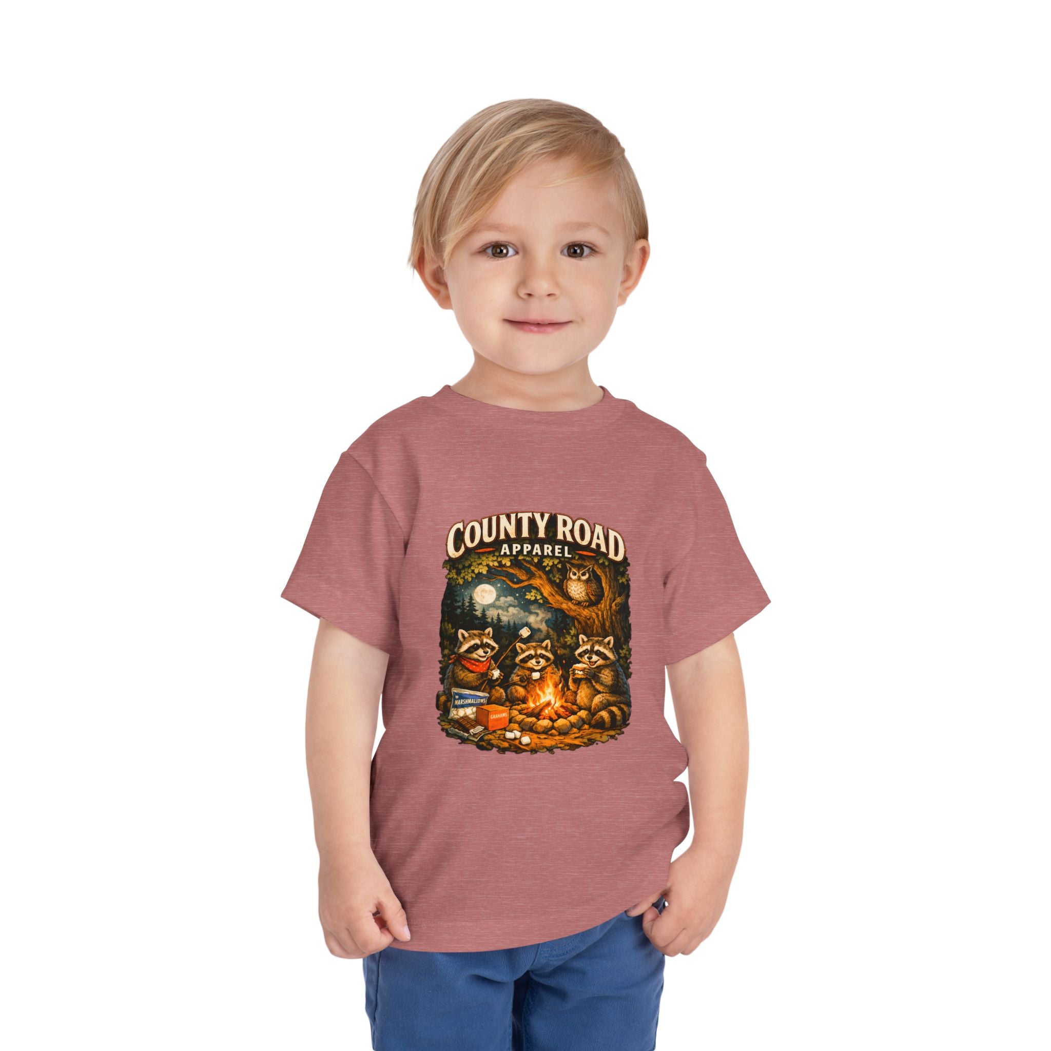 CRA Racoons by the Campfire Toddler Tee
