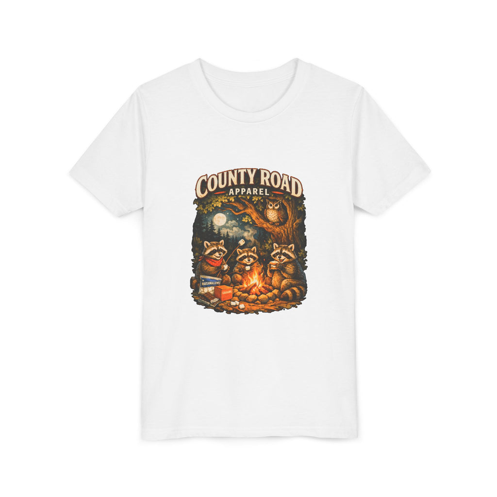 CRA Raccoons by the Campfire Youth Tee