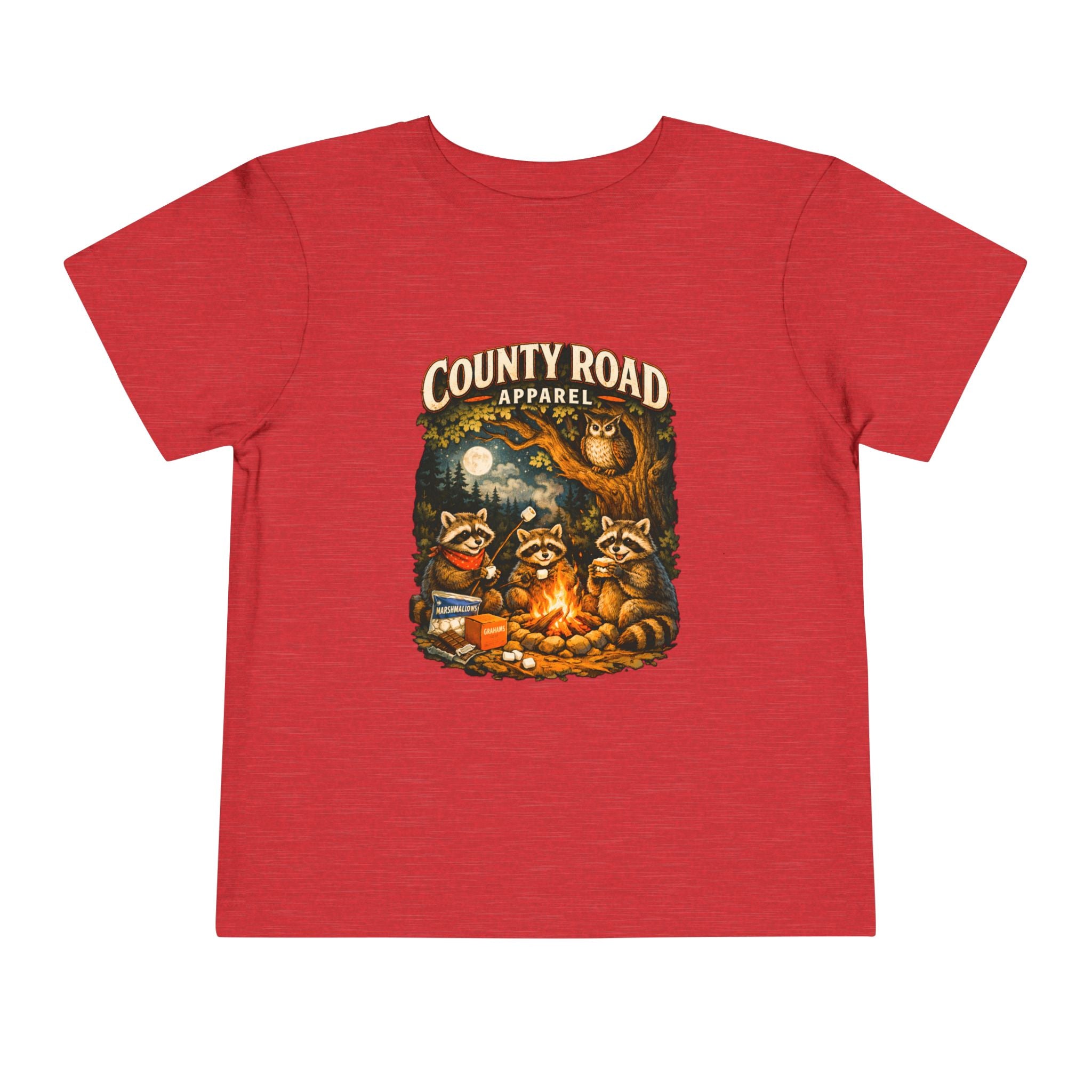 CRA Racoons by the Campfire Toddler Tee