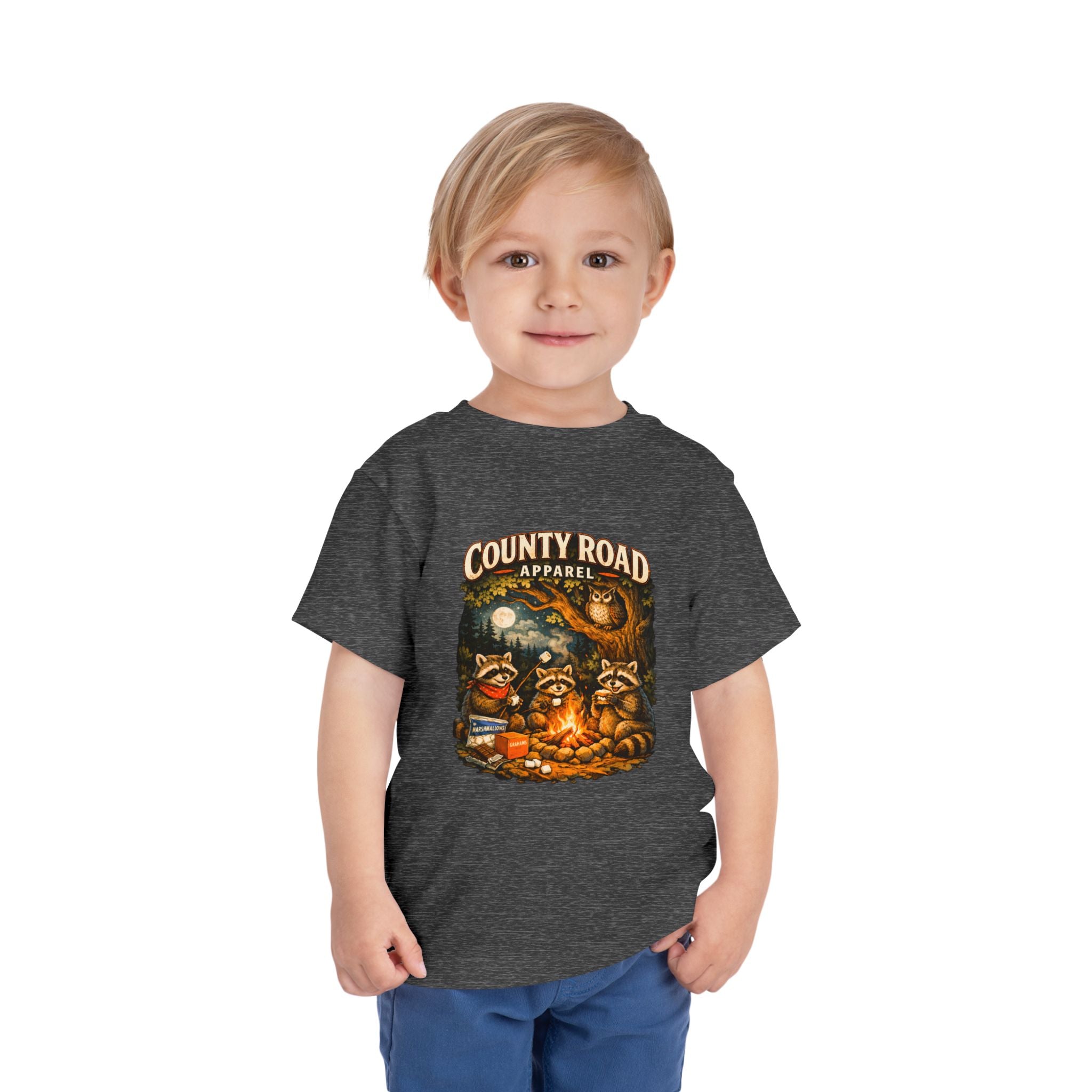 CRA Racoons by the Campfire Toddler Tee