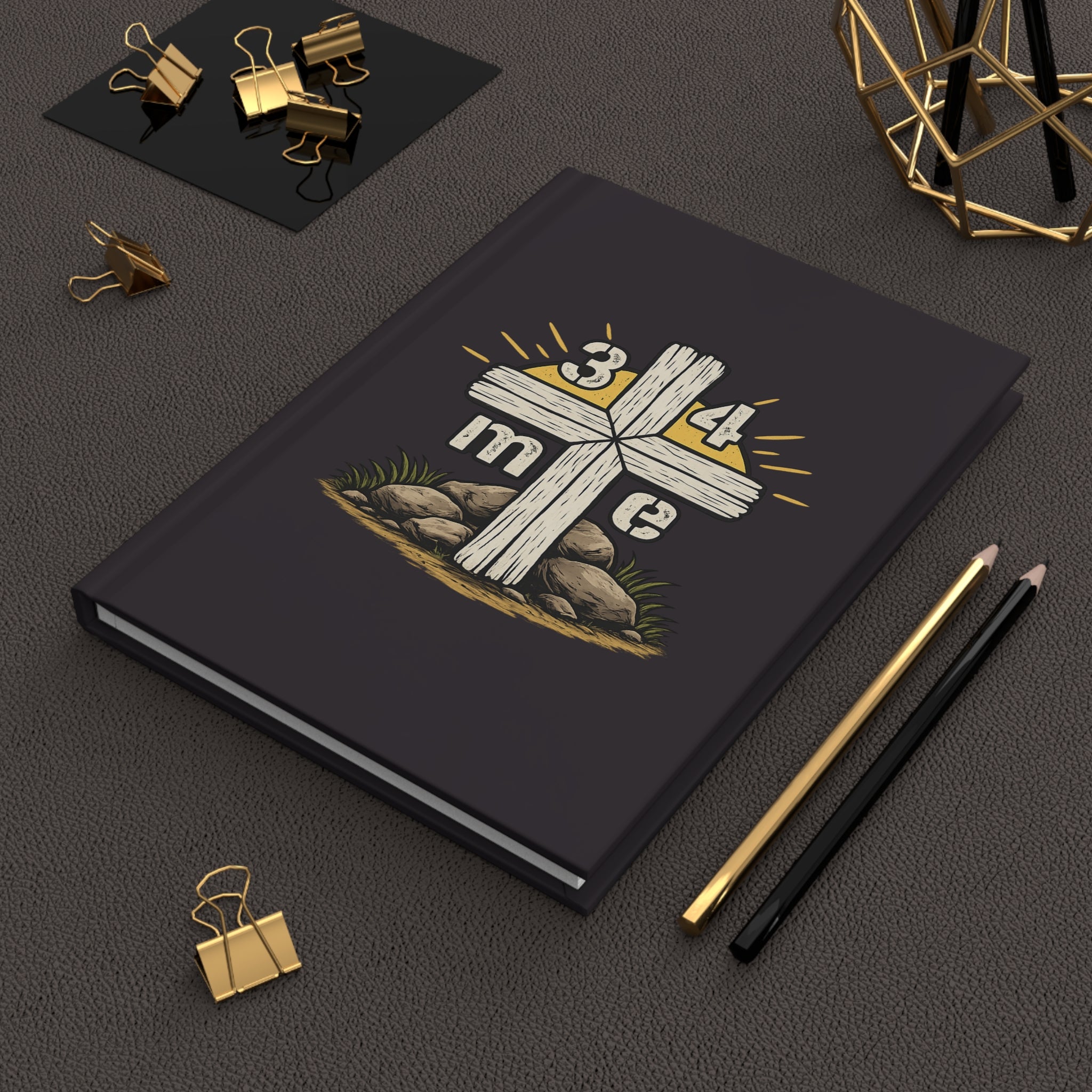 3 4 Me Trinity Cross Faith Journal Hardcover