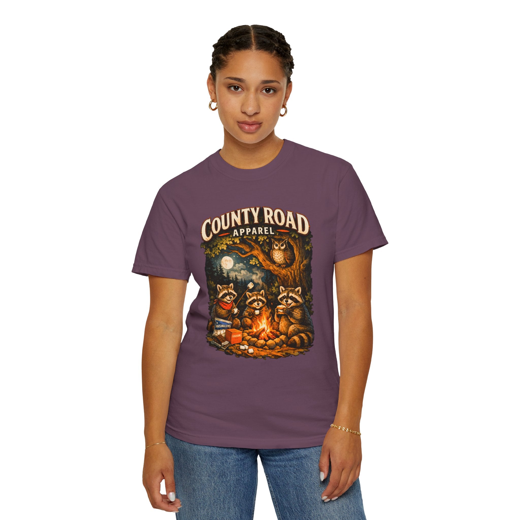 CRA Raccoons at the Campfire Tee