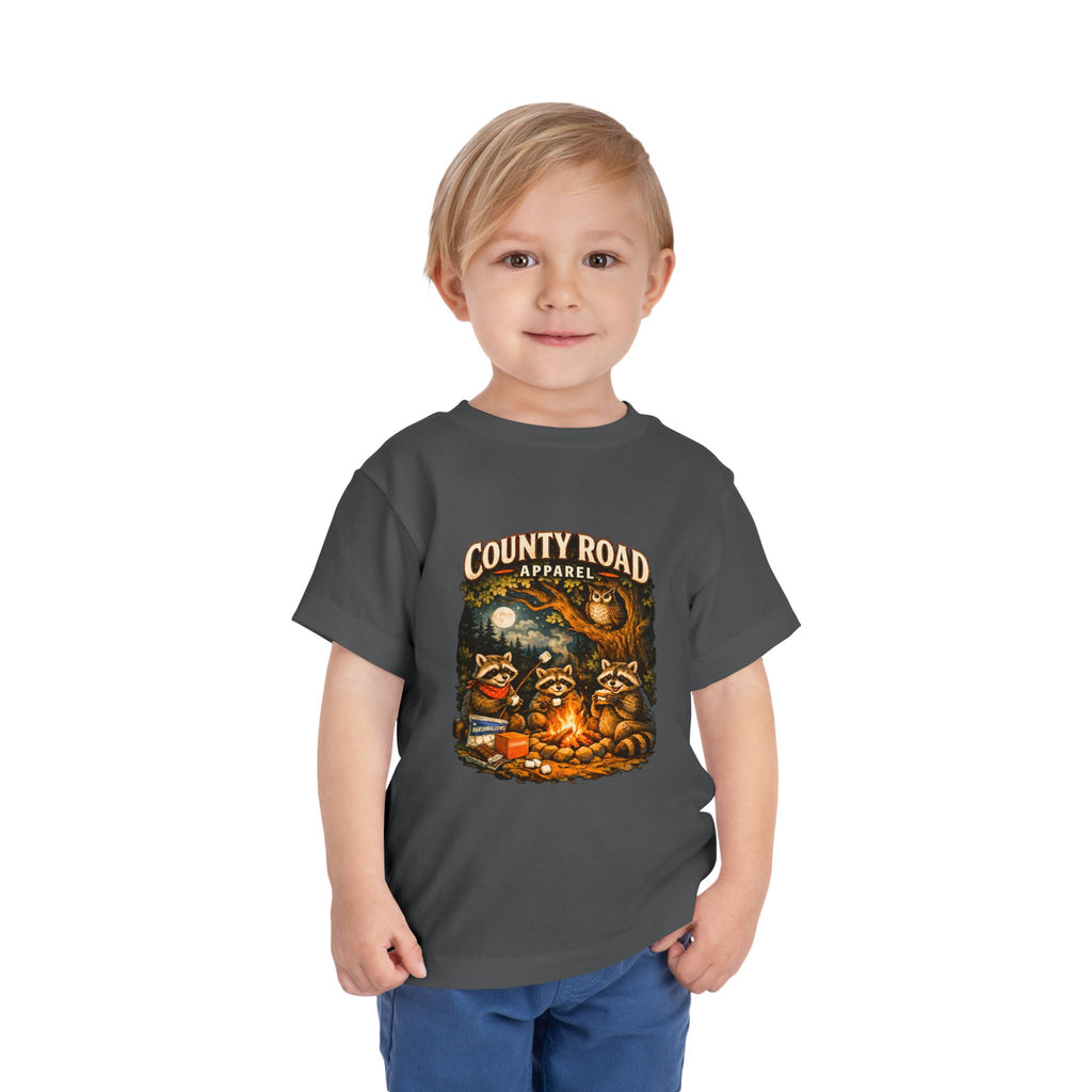 CRA Racoons by the Campfire Toddler Tee